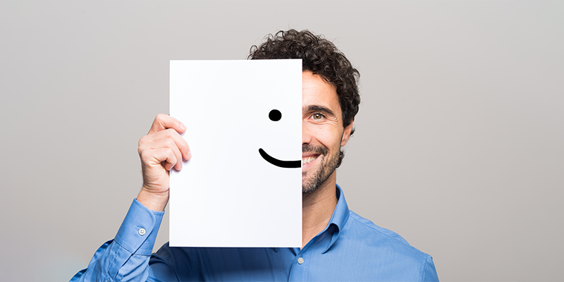 positive attitude, see the glass as half full, be positive, see the good, see the silver lining, live happier, focus on the positive, tips for living a happier life, emotional well-being, find happiness, downloadable poster Frank Sonnenberg