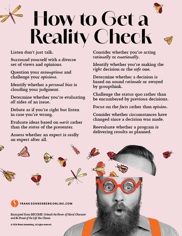 Great reputation, reputation, personal brand, Frank Sonnenberg